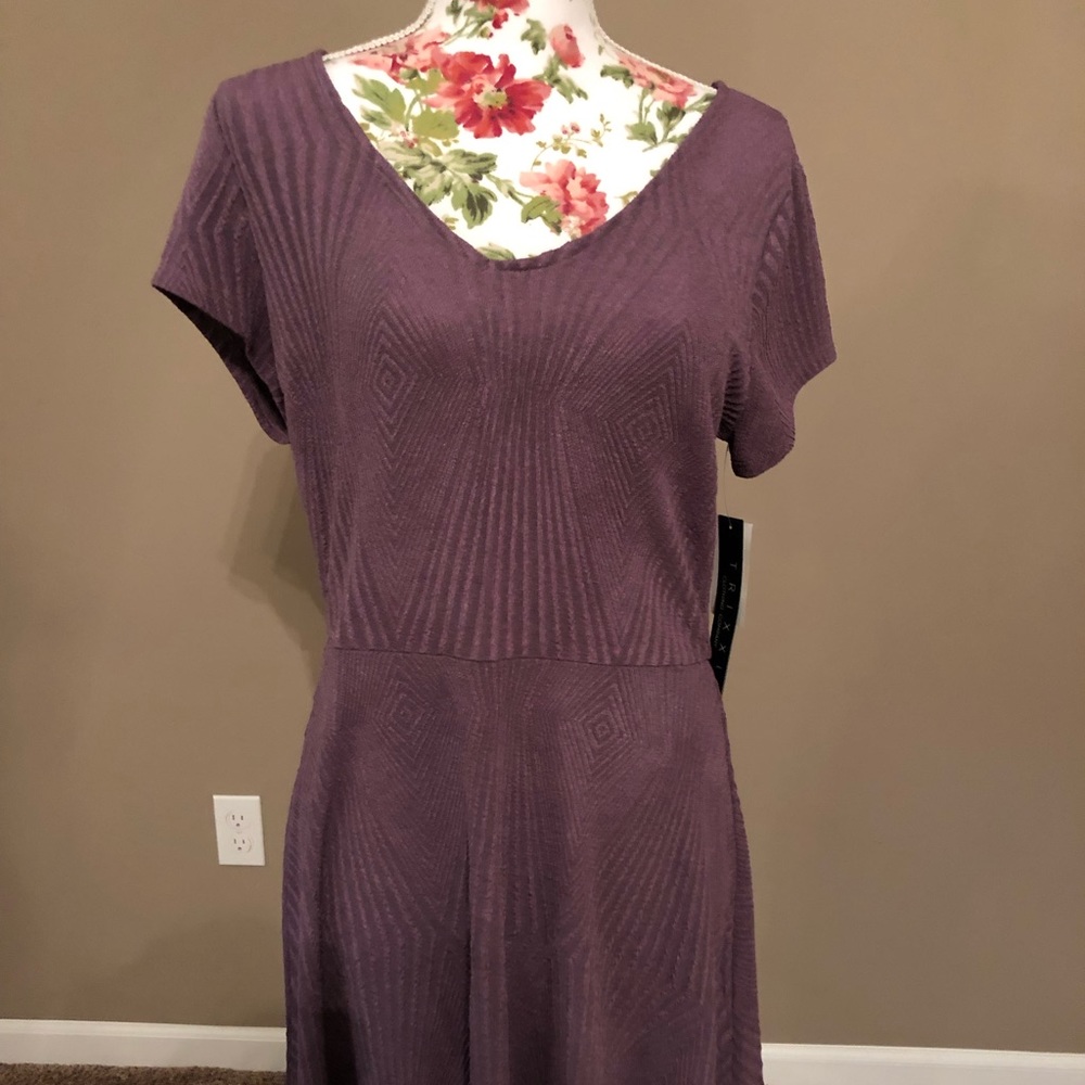 Size XXL Dress by Trixxi.  Color Purple NWT